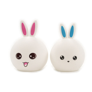 Lampshade Night Light Pop Pop Silicone Atmosphere Lamp Lampshade Dinosaur Lamp Pop Rabbit Lamp Atmosphere Lamp Bedside No