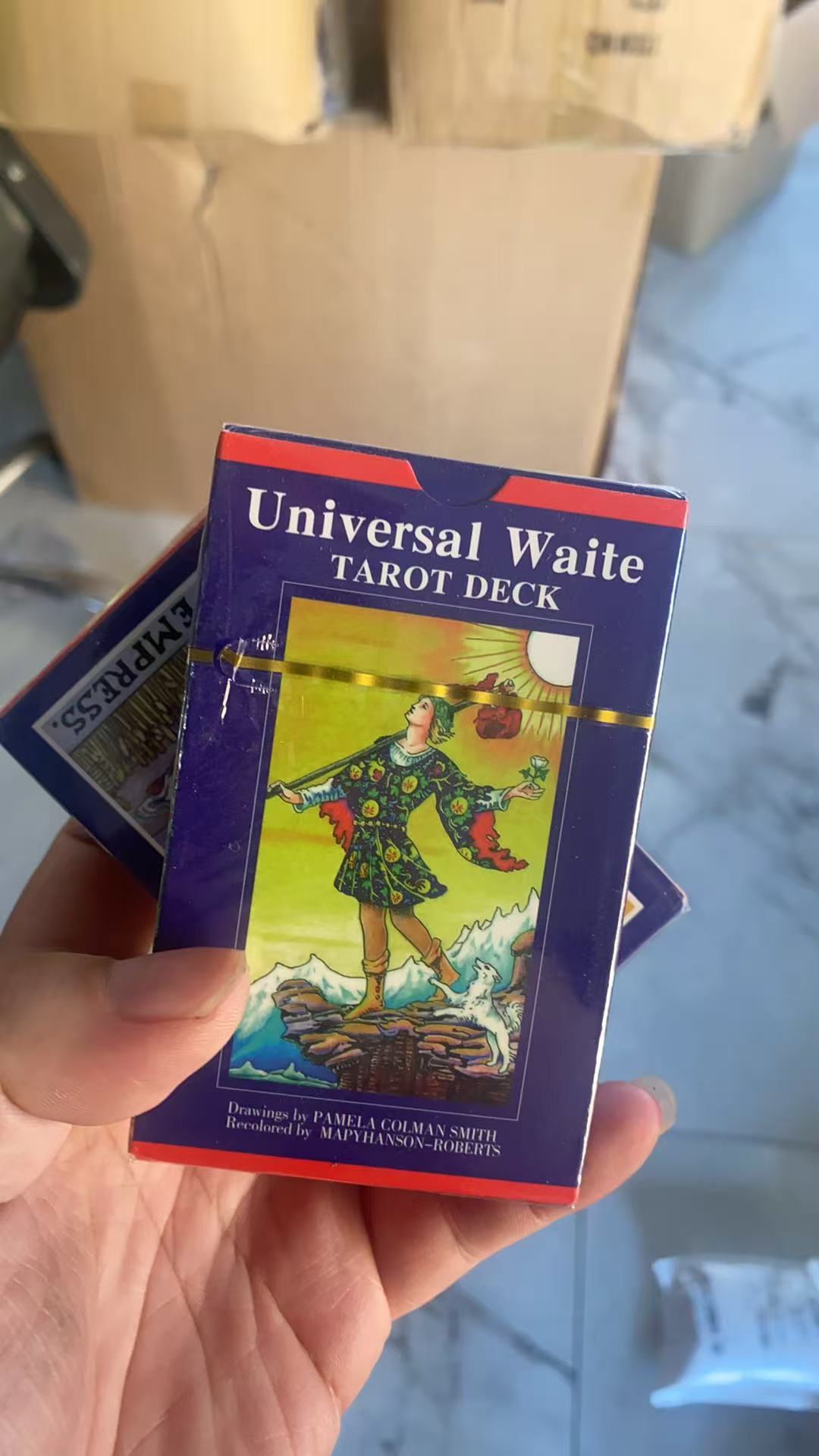 One piece of Smith West Tarot Card [10*6.3*3]