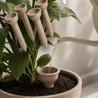 跨境新品3D打印家用绿植盆栽花盆花园深层浇水器土壤水扩散器