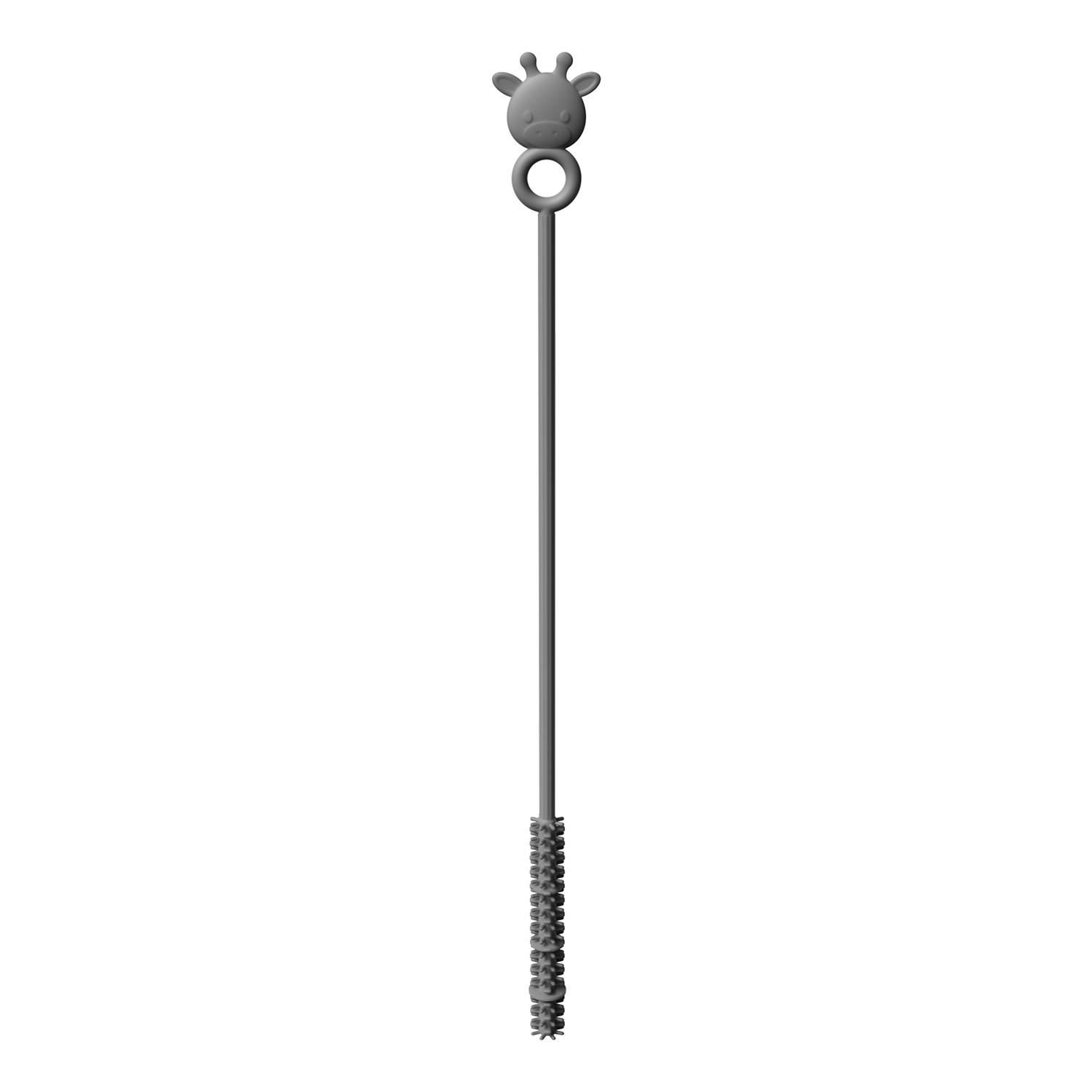 Cepillo Limpiador de Pajillas de Silicona con Anillo de Venado, Resistente al Calor image 9