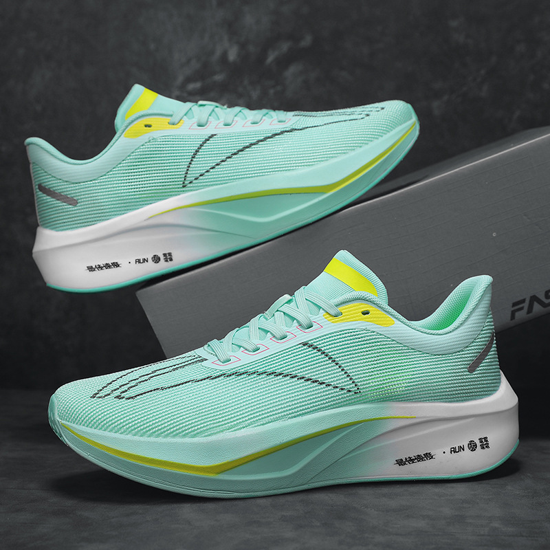 Authentic Feidian 4C Ultra-Light Shock-Absorbing Carbon Plate Running Shoes Men's Youth Racing Red Rabbit 8Pro Student Running Shoes 5C