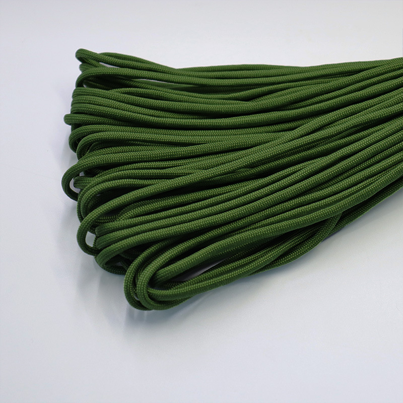 7-Core 4mm cuerda de paraguas al aire libre multifuncional montañismo paracaidista cuerda de tracción escapar equipo de salvamento cuerda de seguridad 31 m cuerda de paraguas