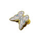 Color Butterfly Clip Metal Butterfly Hand Account Clip Antique Stationery Clip Wallet Office Storage Cultural Creative Clip