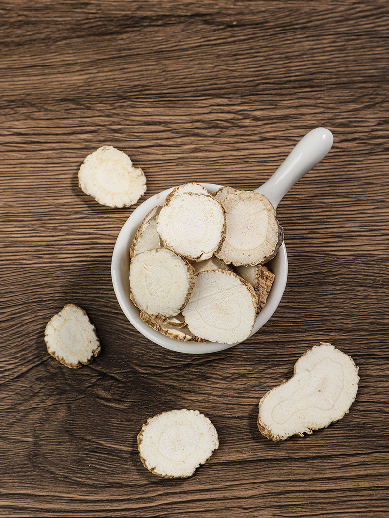 Dried Bai Zhi Angelica Dahurica Root Slices 500g Culinary Spice and Traditional Herb quality and texture
