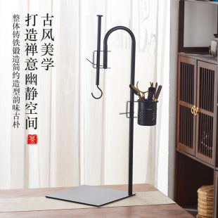 Winter new style stove tea boiling suit vintage electric ceramic stove electric tea stove high temperature resistant glass teapot desktop hook