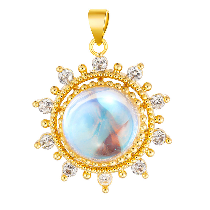 Douyin Venta caliente Colgante de microincrustaciones de cobre chapado al por mayor Cientos de colgantes de cobre opcionales a su gusto, fábrica de origen al por mayor sin cadena