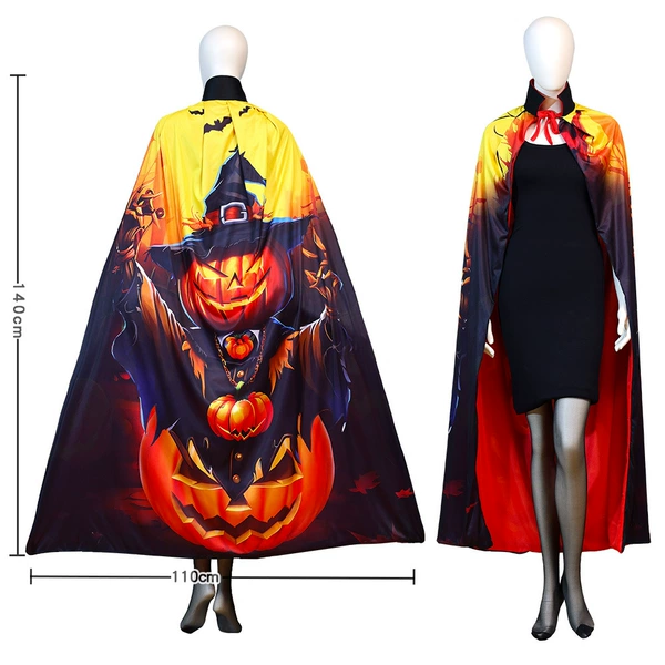 Stand Collar Evil Pumpkin-Adult