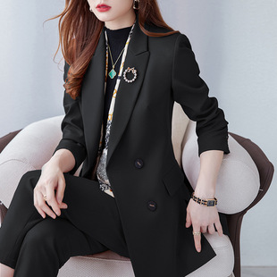 High-grade suit suit women's professional formal wear 2022 autumn and winter fashionable temperament goddess style commuter suit overalls