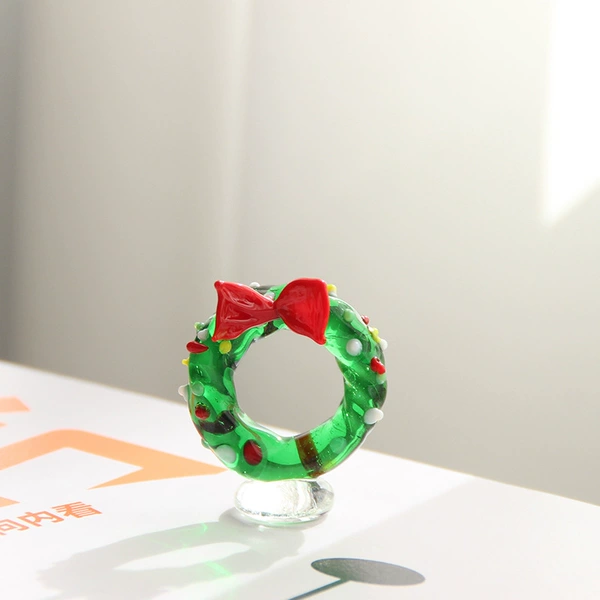 Christmas flower ring-2cm