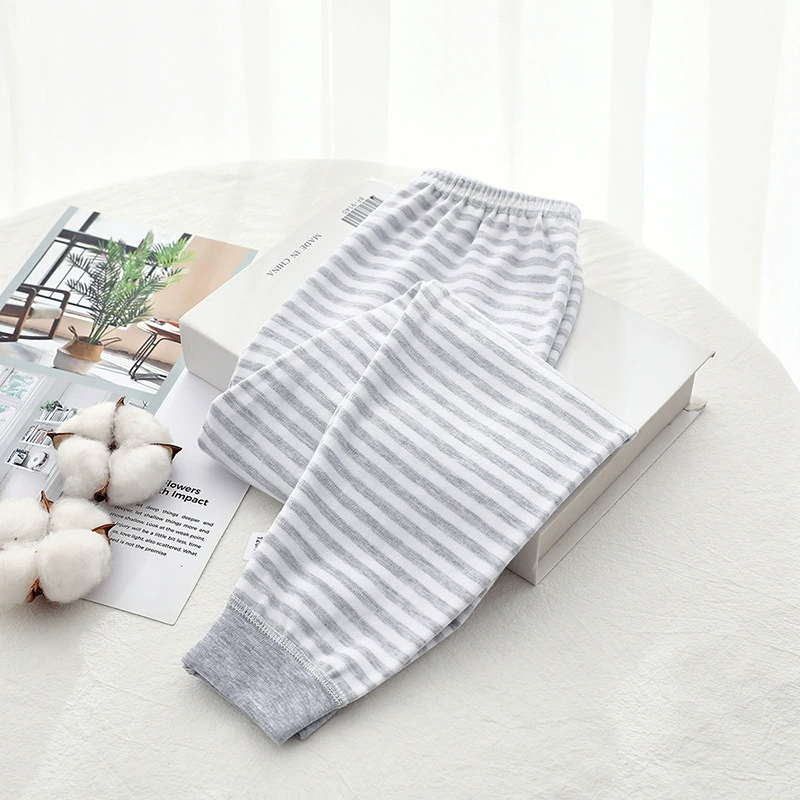 Children's thermal underwear for men and women girl's, autumn woolen small leggings