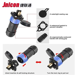 连接器;其他插头;工业连接器