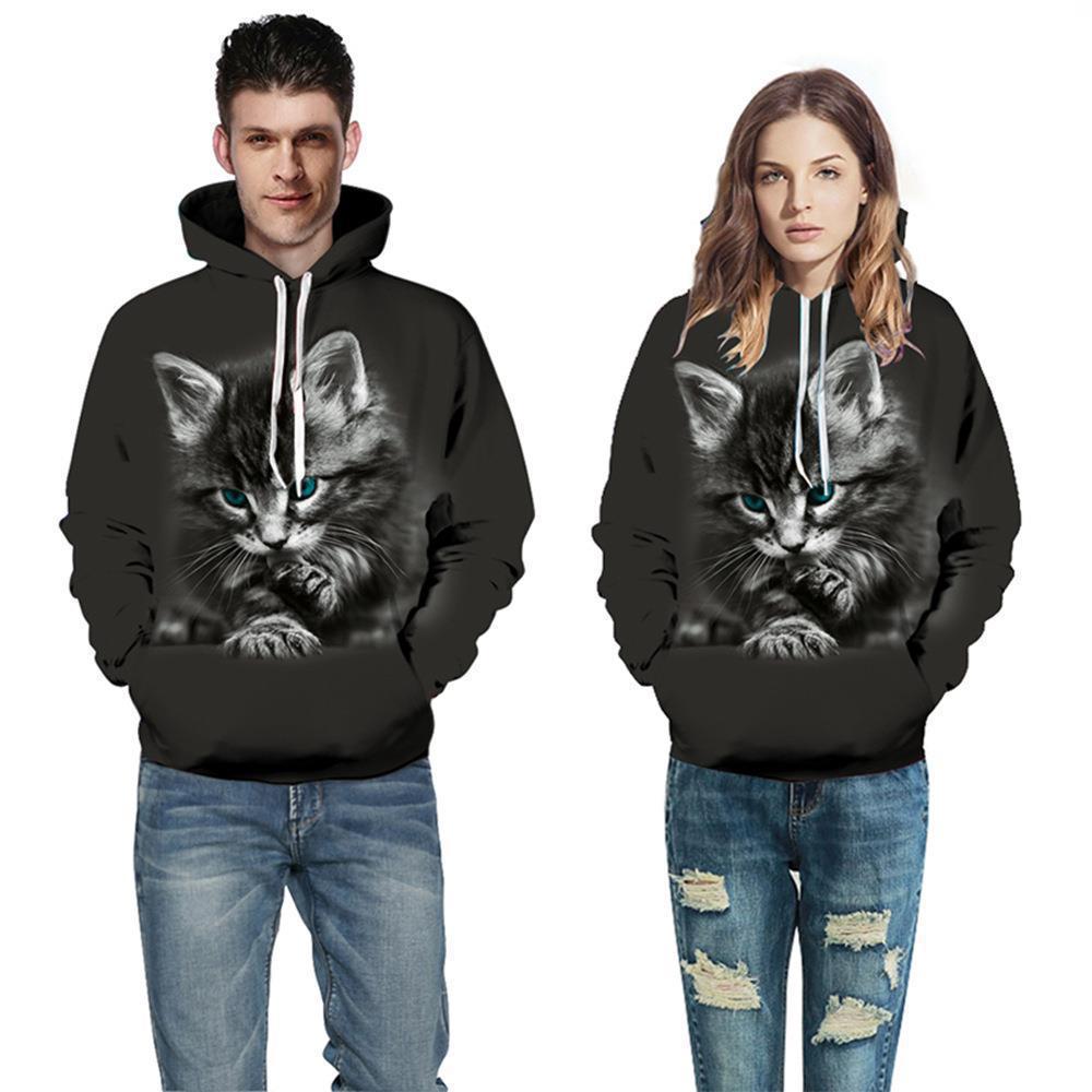 Neue herren mit tier muster lose übergroßen i digitaldruck 3D hoodie_voghion.com
