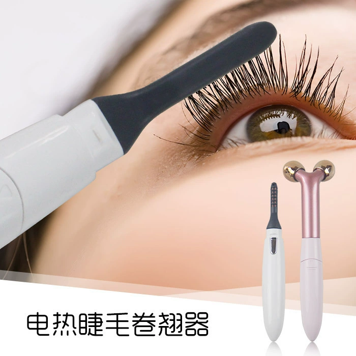 Eyelash curler for eyelashes, curly curling massager for face, 2 in 1