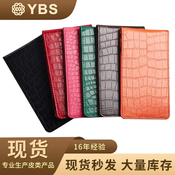Cross-Border Hot-Selling Golf Score Book Crocodile Leather Course Record Score Competition Score Score Book Card Set