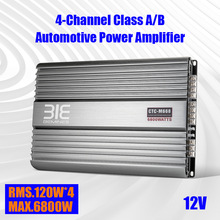 工厂直发 汽车低音炮功放 4声道功率放大器 12V 车载音响改装功放