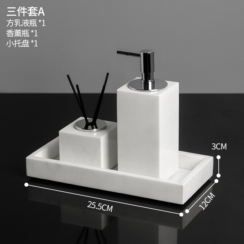 Juego de tres piezas de jazz blanco verde claro A