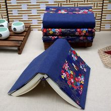 布艺书衣书皮书套包书布书本保护套封皮本子封套可调节式复古