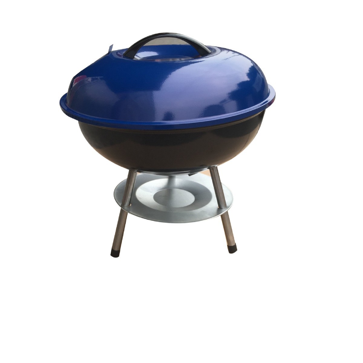 Parrilla para barbacoa, soporte para barbacoa al aire libre, venta directa de fábrica, parrilla portátil de trípode de 14 pulgadas, estufa de manzana para barbacoa para el hogar, venta al por mayor