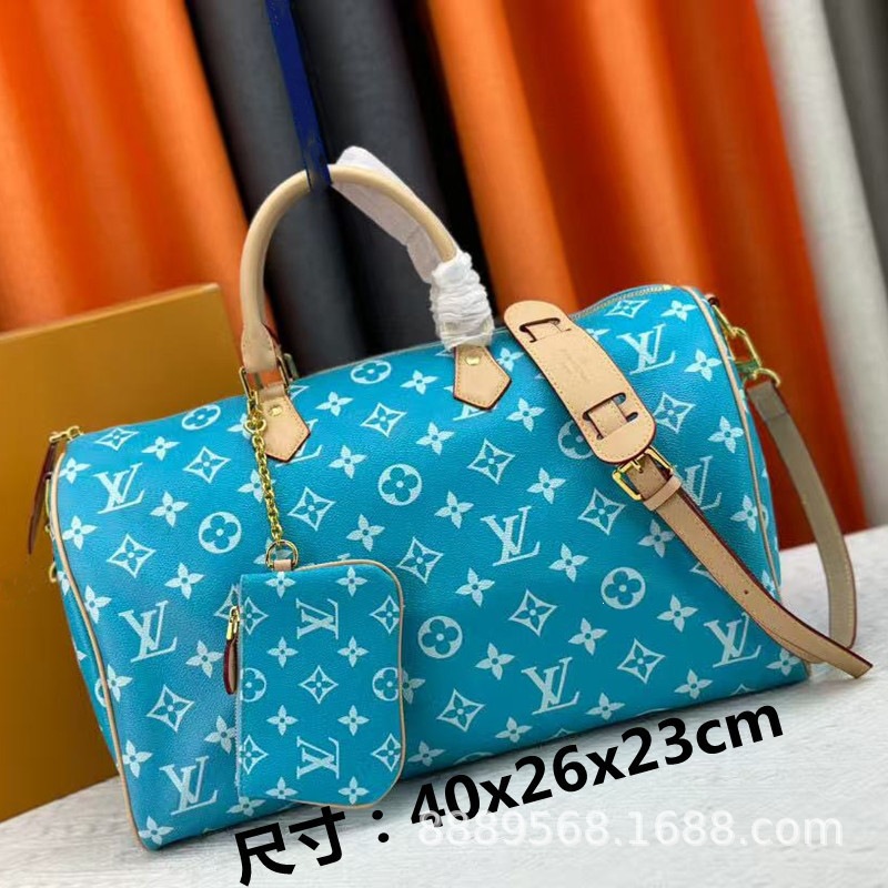 Louis Vuitton Speedy P9 Bandouliere 40 Turquoise