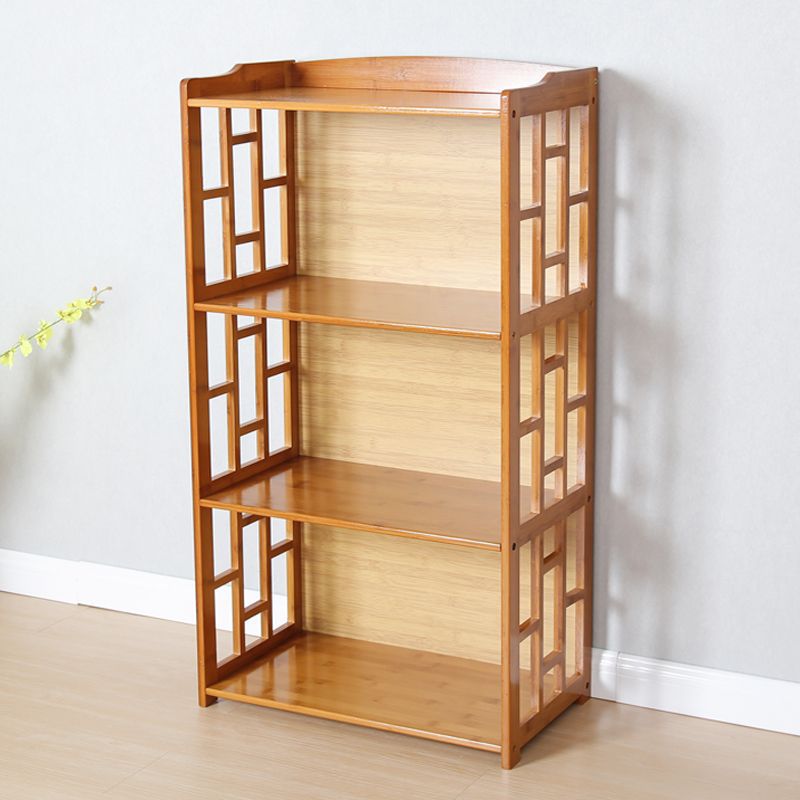 Nanzhu Simple Bookshelf Simple Modern Storage Rack Floor-Standing Multi-Layer Bookcase Living Room Solid Wood Combination Storage Locker