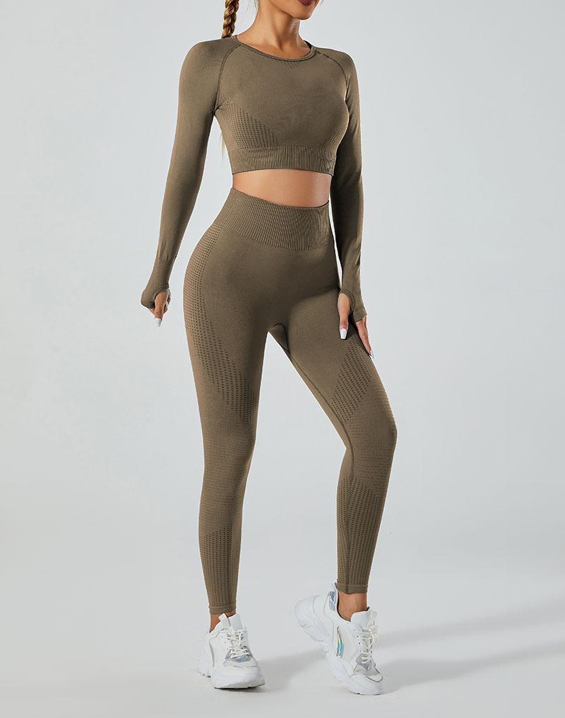 Simple Style Sports Solid Color Nylon U Neck Tracksuit Vest Leggings display picture 35