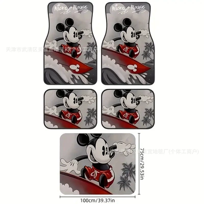 trunk mat storage mat labeling — Universal Foot Pad - car-five-piece-set-8-five-piece-set-33x4444x68cmx2-and-75100cmx1