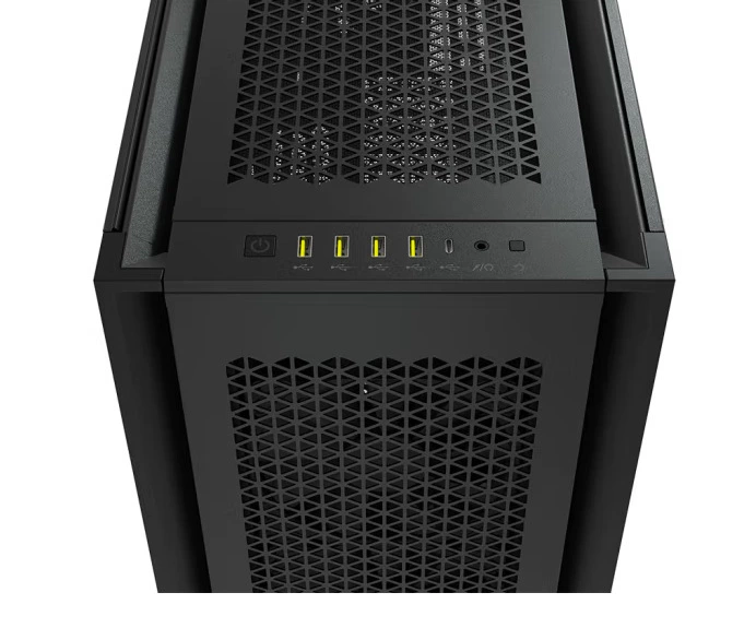 Подходящий для American Corsair 7000D Airflow Black закалённое стекло полноразмерная башня ATX запас