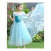 Small princess costume, nail sequins, trench coat, long summer dress, “Frozen”, mid length