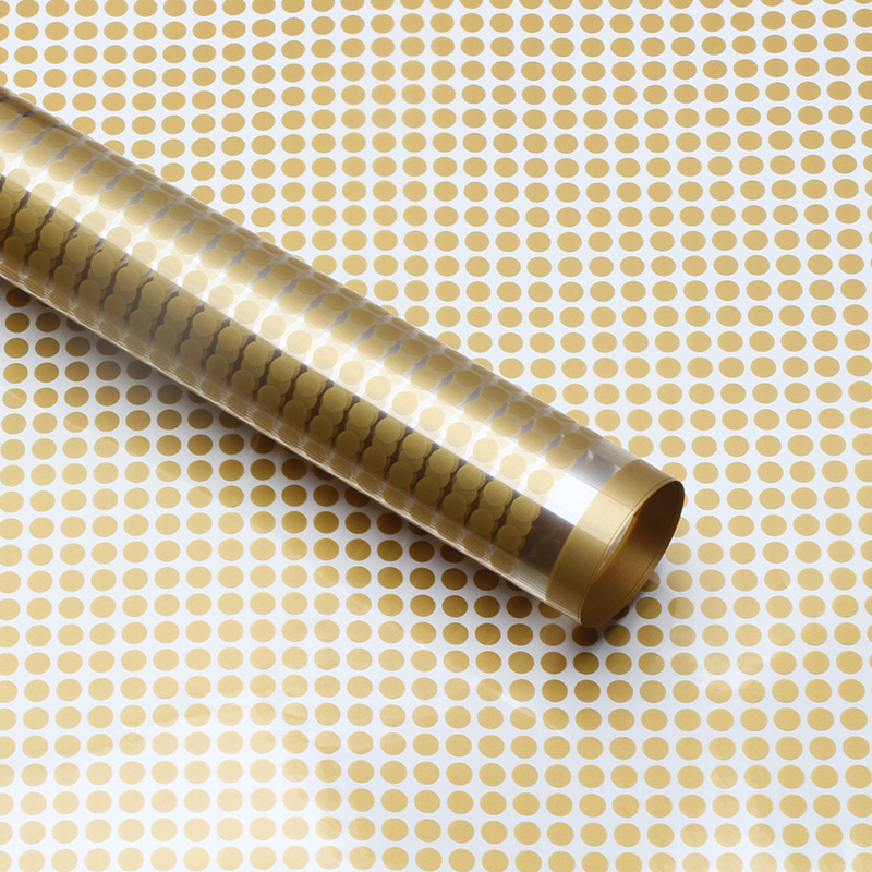 Huaxi bordes vidricola OPP punto de amor flor embalaje de papel de película de color flor florista ramo de flores