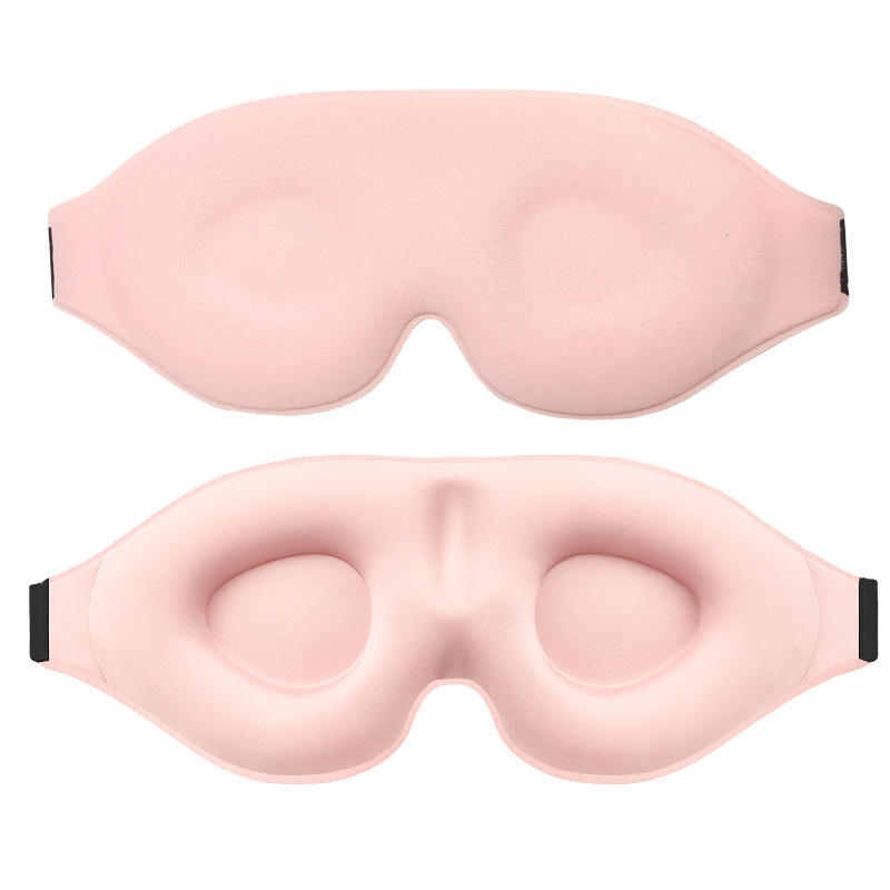 国境を越えたホット販売高密度スポンジ睡眠 3D 立体睡眠アイマスク遮光アイマスク高品質の柔らかい素材|undefined