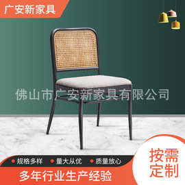 厂家供应餐椅家用休闲背靠椅创意网红化妆椅北欧轻奢酒店餐椅