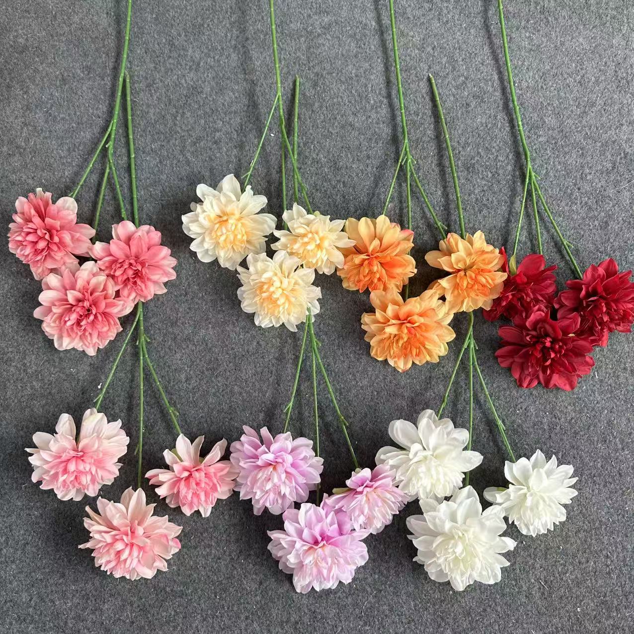 ダリア結婚式造花造花家の装飾