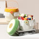 Cartoon Storage Box Portable Toy Storage Block Storage Basket Cute Fruit Storage Box
