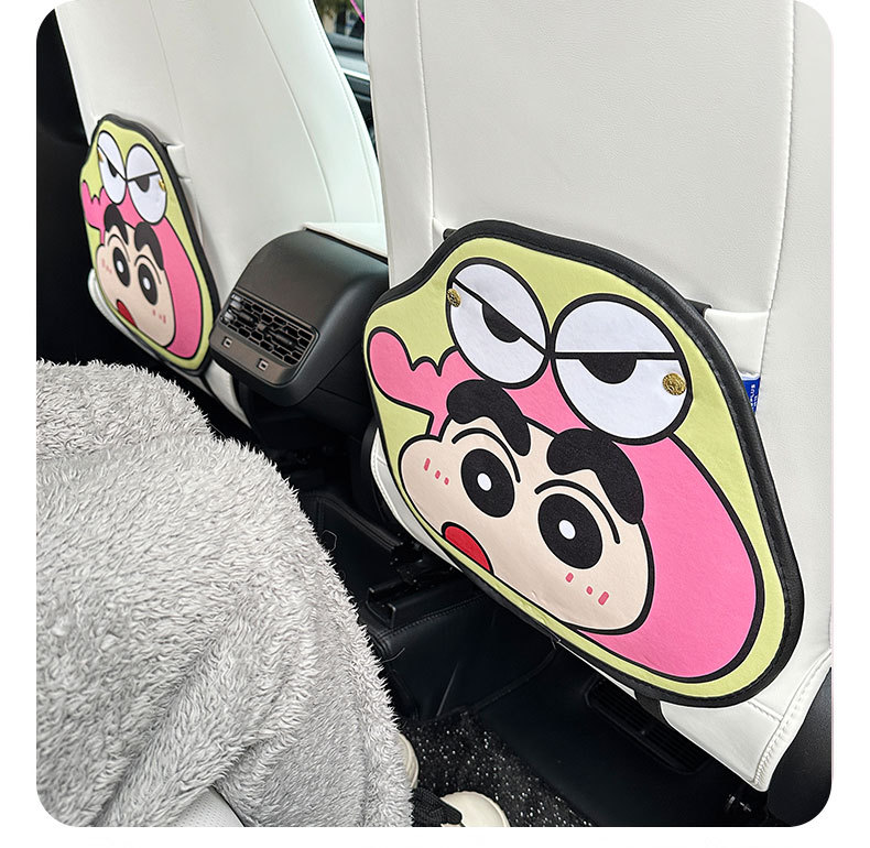 Crocodile new car anti-kick pad universal rear seat seat back anti-dirty protective pad car rear seat protective pad