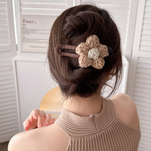 アワビクリップレトロな湾曲したヘアクリップ女性用 2025 新しいシェルクリップ後頭部フラット非刺激性カモノハシクリップ|undefined