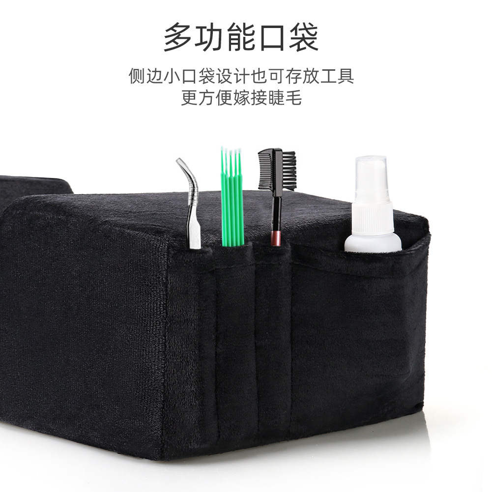 Cross-border eyelash pillow U-shaped beauty eyelash pillow false eyelashes grafting pillow Amazon hot sale 