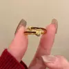 Flash diamond nail ring