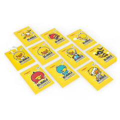 Yellow duck small bubble water supplement liquid for children's electric bubble blowing machine special stick gun toy concentrated large bottle colorful