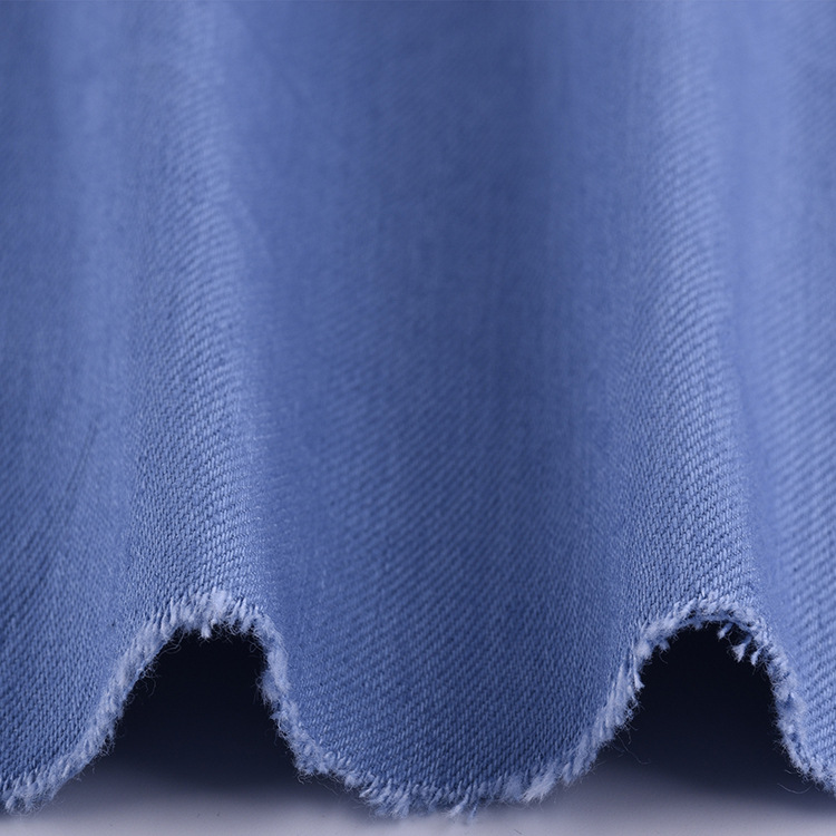 Fabrica directa sostenible orgánica algodón elástico tela de prenda de spandex
