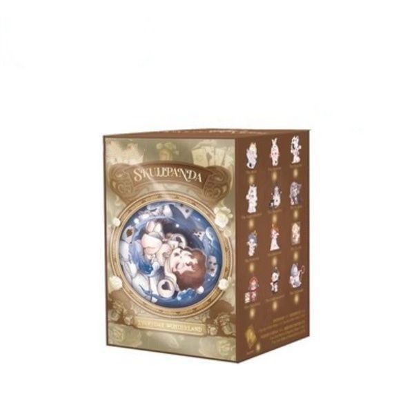 La serie de cajas ciegas de la serie Wonderland de los días laborables manejan a mano el soñador de temperatura skullpanda Trend Motherland Edition