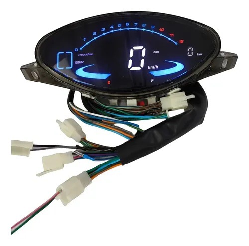 Export Hot Selling Motorcycle Modified Instrument Suitable for Honda Biz100 Led Speed Table