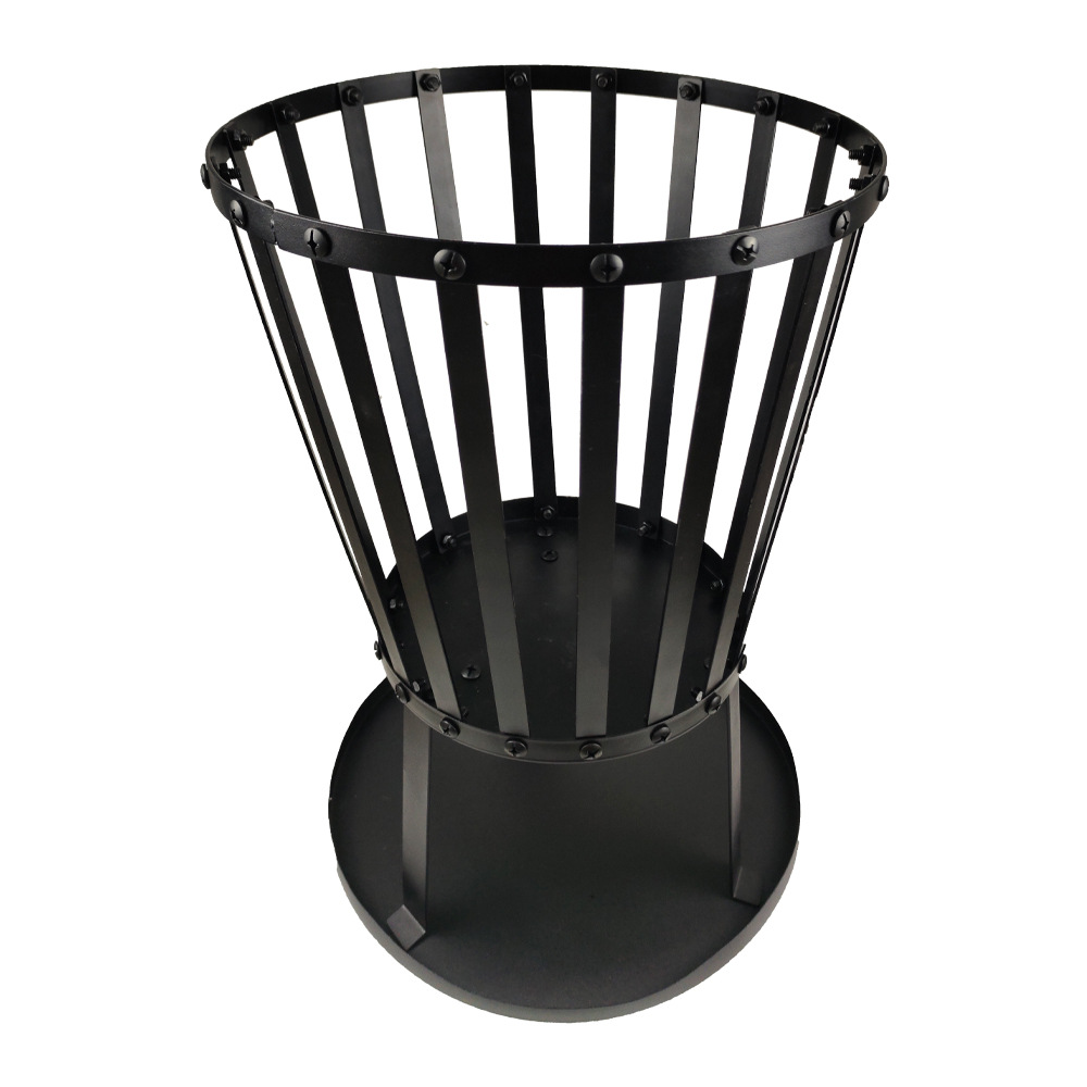 Barbacoa barbacoa estufa al aire libre cesta de la flor estufa fuego olla flor cesta barbacoa parrilla hierro bonstove al por mayor