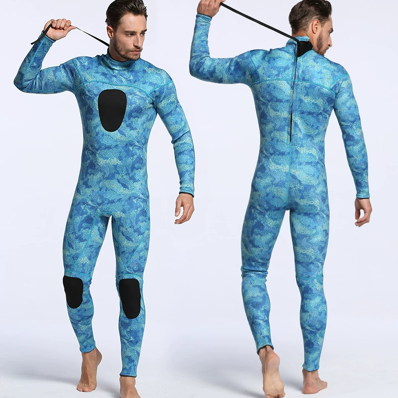 Shop Spirite 3 мм водолазка одежда CAMO сохраняет тепло и холод камуфляж дайвинг водная спортивная одежда