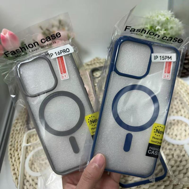 Iphone15MagSafe磁気吸殻リンゴ16Proリンゴ13フロスト肌感磁気吸殻ケースに適しています|undefined