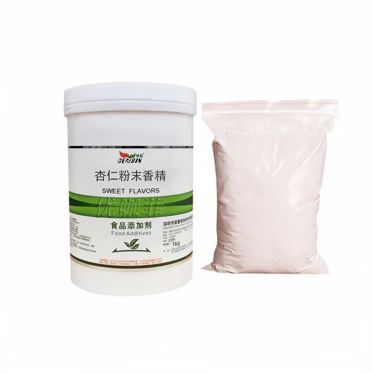 晨馨香精杏仁香精食品级杏仁粉末香精增香剂食用浓香浓缩型杏仁香