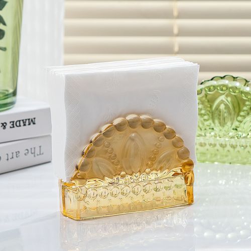 Retro napkin holder paper towel holder home restaurant hotel cafe paper towel storage rack business card holder coffee filter holder