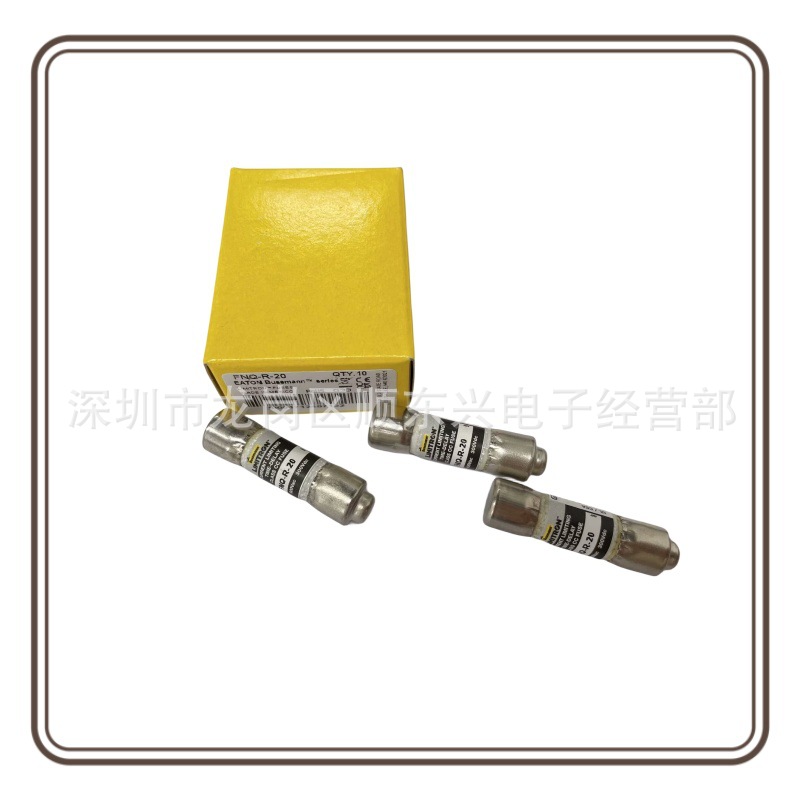 10*38MM Bussmann陶瓷保险丝 CC-TRON熔断器 FNQ-R-5 5A 600V