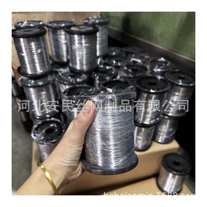 多种规格不锈钢铁丝批发 镀锌轴丝 全自动钢筋捆扎专用绑丝定制