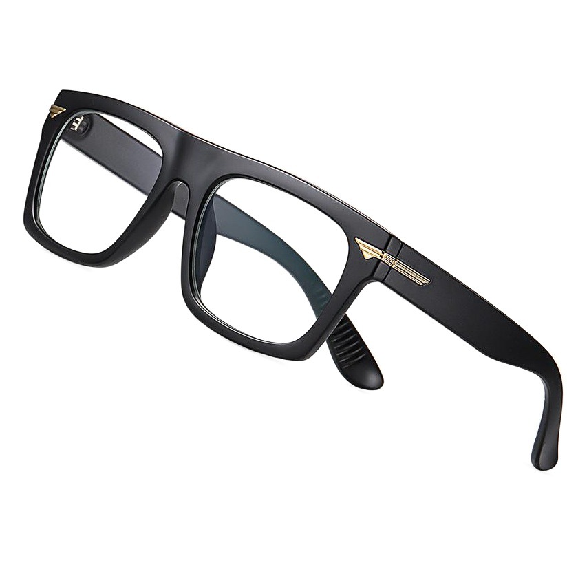 Gafas transfronterizas anti-Luz Azul tr3394 nuevo retro gafas lisas miopía de moda europea y americana gafas cuadradas marco al por mayor