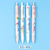 Set, high quality gel pen, black bullet, 0.5mm